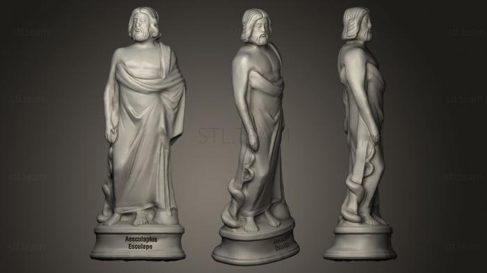 Статуи античные и исторические Статуя Эскулапа